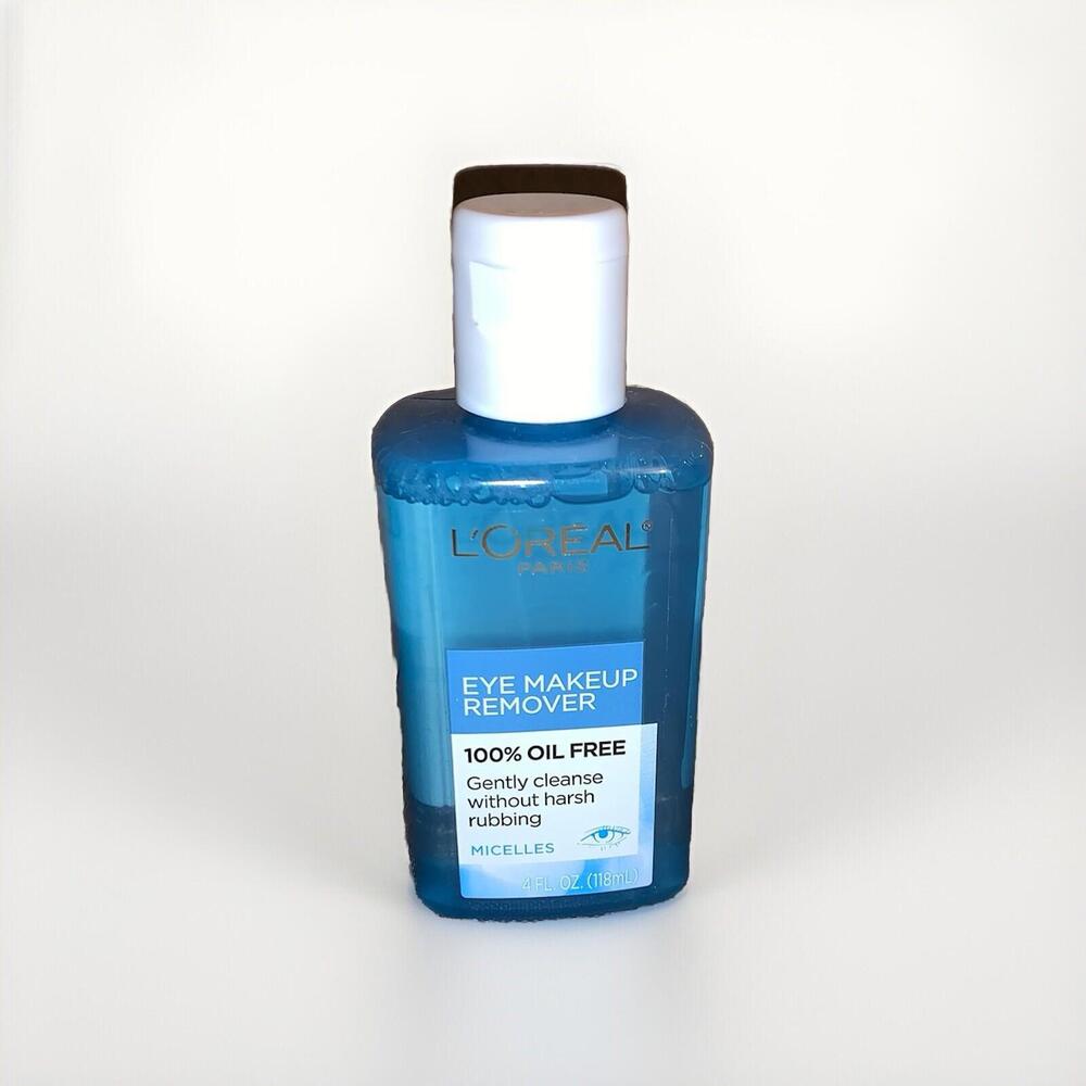 Loreal Paris Eye Makeup Remover - 100% Oil Free - Gentle Cleanse Formula 4 fl oz